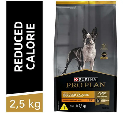 PRO PLAN REDUCED CALORIE MINI & PEQ 2.5KG