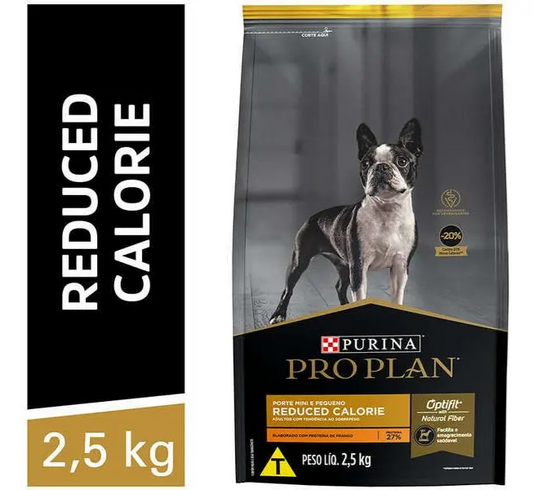 PRO PLAN REDUCED CALORIE MINI & PEQ 2.5KG