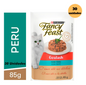Ração Úmida Fancy Feast Gatos Adultos Goulash Peru – Caixa com 30