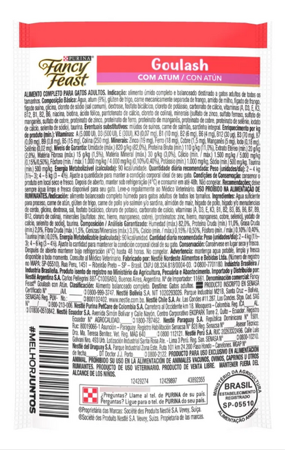 FANCY FEAST GOULASH ATUM 30un
