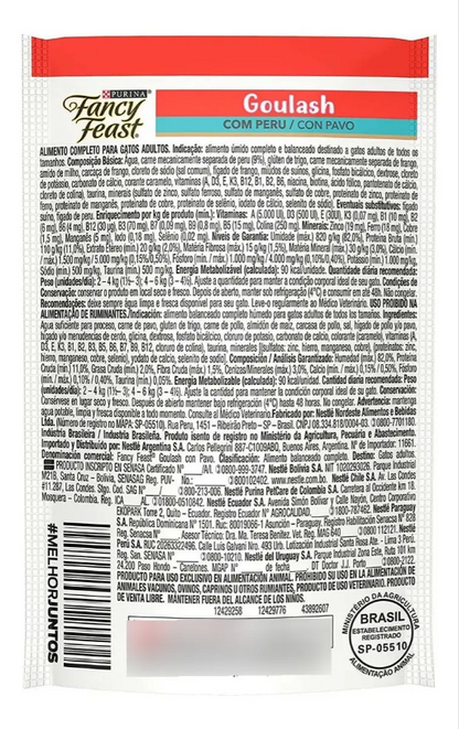 FANCY FEAST GOULASH PERU 60un