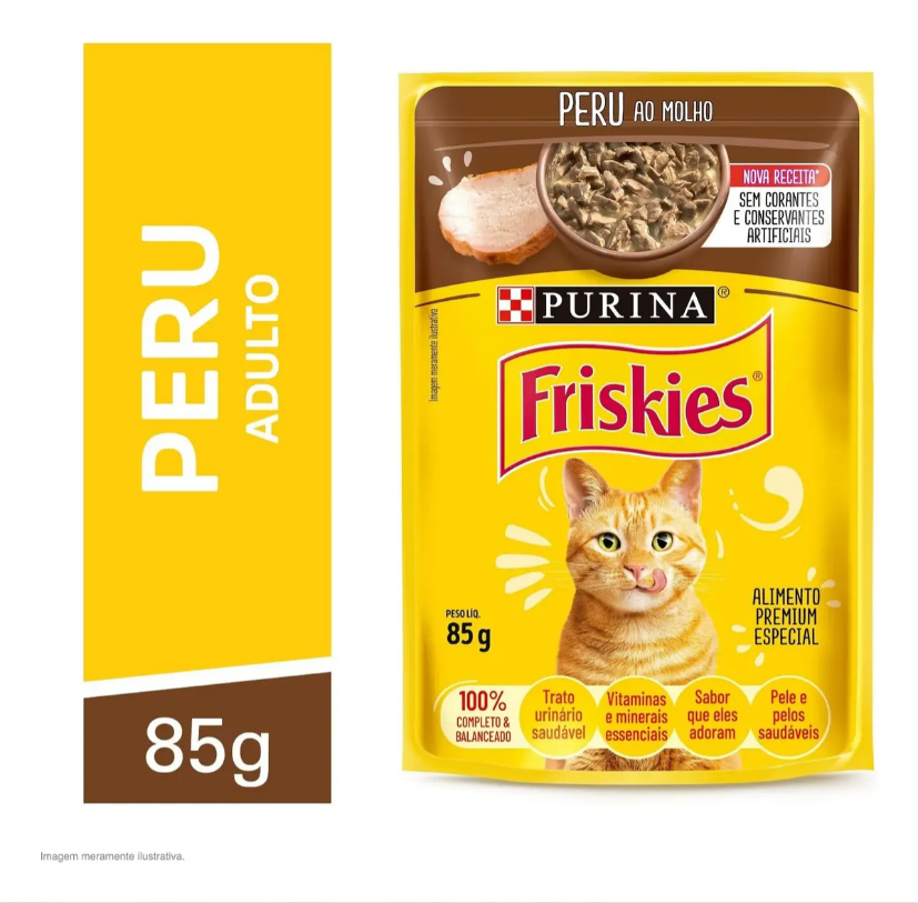 FRISKIES PERU AO MOLHO 60un