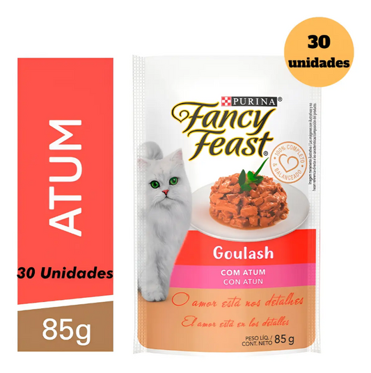 FANCY FEAST GOULASH ATUM 30un