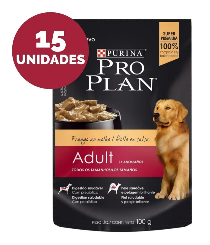 PRO PLAN ADULTO POLLO/FRANGO 15un