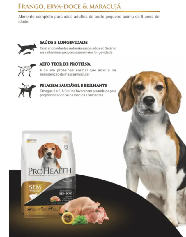 PROHEALTH CAES RACAS PEQ. SENIOR 2,5KG