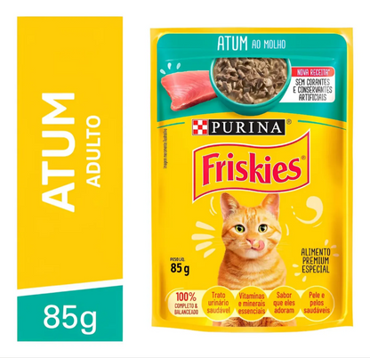 FRISKIES ATUM AO MOLHO 60un