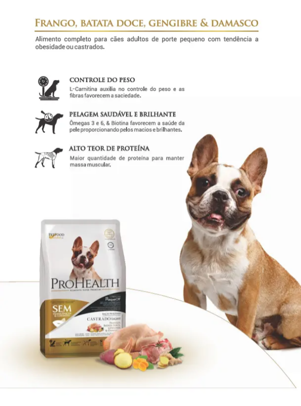 PROHEALTH RACAS PEQ. LIGHT 1KG